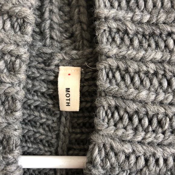 Anthropologie Moth Honeycomb Stitch Cardigan S EUC - Picture 4 of 6